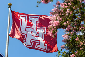 The University of Houston flag. Links to Beneficiary Designations